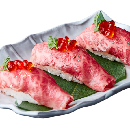 "Japanese Black Beef" Sushi