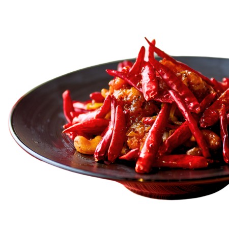 Delicious and spicy! Spicy stir-fried chicken and chili peppers ~ Spicy Chicken Ding (Razu Chiting) ~