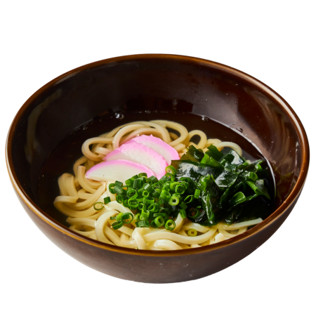 Refreshing wakame udon