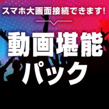 動画堪能パック【3時間フリータイム／飲み放題】