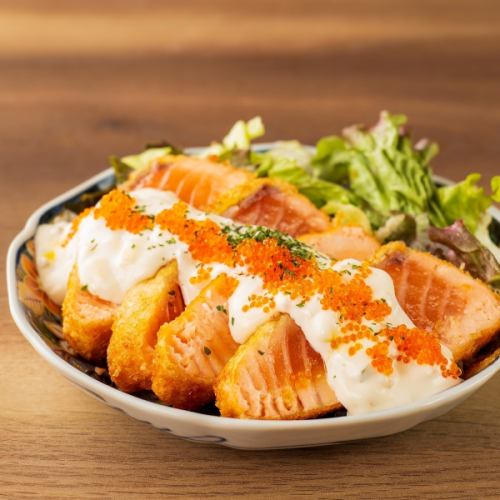 토로 연어의 레어 커틀릿