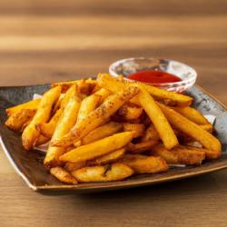 매운 감자 튀김