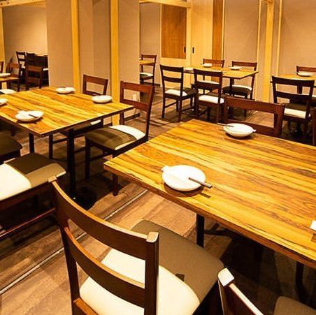 【텐진에서의 연회에】 느긋하게 테이블석을 다수 준비♪