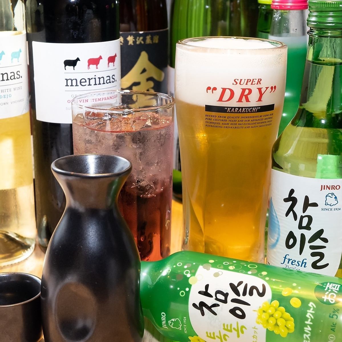 日～木限定で単品飲み放題990円！会社帰りの一杯にも最適です
