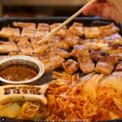 Samgyeopsal set for 1 person