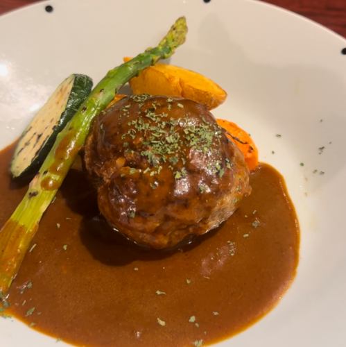 巴里食風ハンバーグステーキ