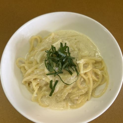 たらこのクリームパスタ