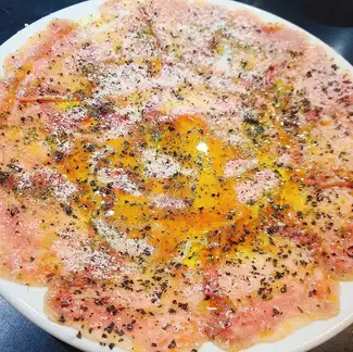 牛タンのカルパッチョ