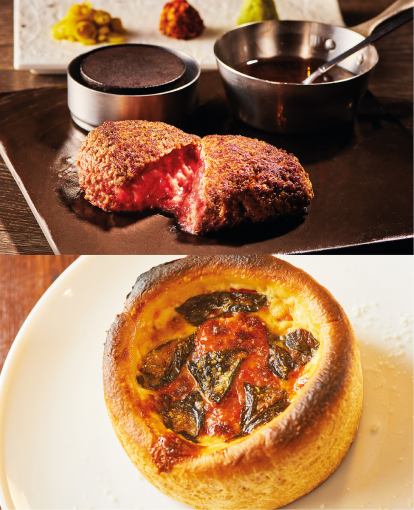 [Main course is Ikeda beef charcoal grilled raw hamburger & Chicago pizza] All-you-can-drink 5-dish course with 7 dishes 5,500 yen → 4,500 yen