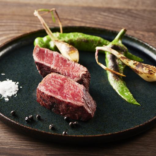 2月～【ちょっと贅沢に！】北海道産魚介のパスタと炭焼き和牛コース 2h飲放題付 全8種5000円