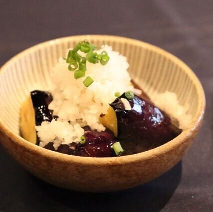 揚げ茄子おろしポン酢