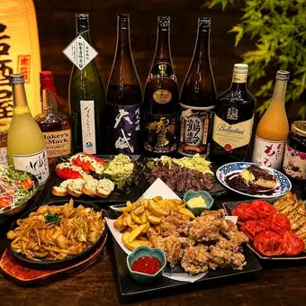 【120分飲み放題付き・生ビール除く】ハイカラ定番コース〈全6品〉