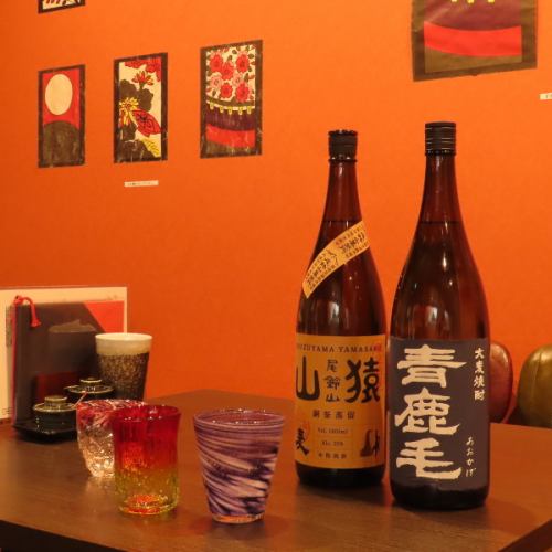 还提供精心挑选的优质清酒。