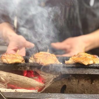 【焼鳥7本】自慢の本格料理を中心としたコース/当日OK/全15品