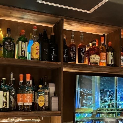 お酒が自慢のカラオケバー