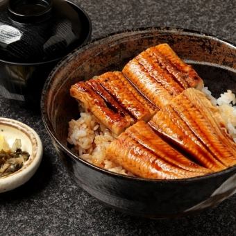 [Lunch] Eel bowl set eel bowl Yoshi