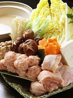 [★2 hours all-you-can-drink included★] Nanbu Chicken Mizutaki Hot Pot Course 8,000 yen (tax included) 8 dishes total *Coupons not applicable