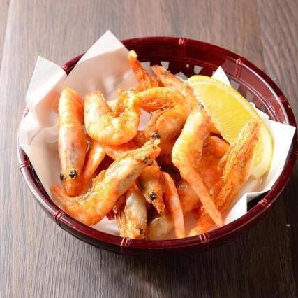 甘エビの唐揚げ