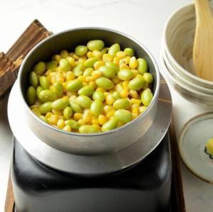 えだまめコーン釜めし