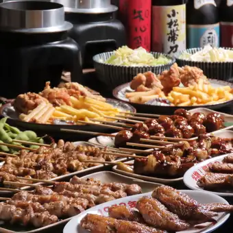 串や3300円コース(税込) 90分飲み放題付