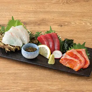 今日精选：三种刺身（3片）