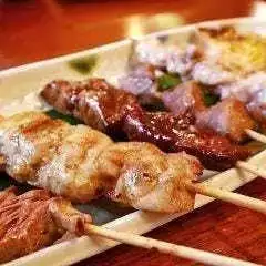 [奥三河鶏] 串焼き盛り合わせ