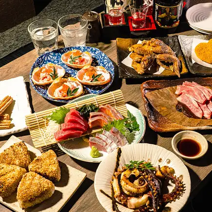 11~1月【クーポン利用で500円OFF】”飲み放題付”贅沢コース/7500円⇒7000円へ