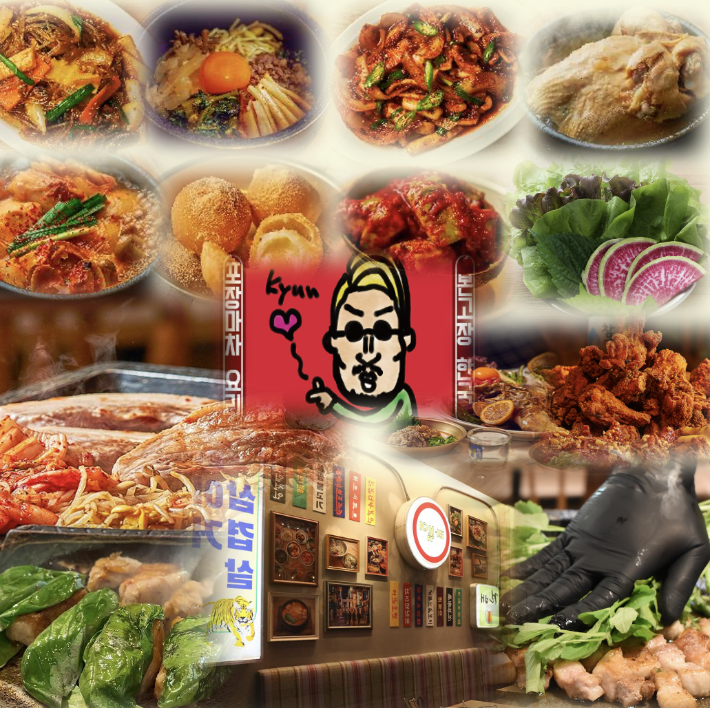 店に入ったらもうそこは韓国！本場韓国屋台料理100種類以上ご用意してます！
