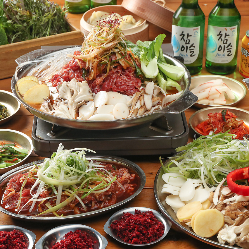 Enjoy Seoul-style bulgogi and other Korean dishes! Authentic Korean cuisine!