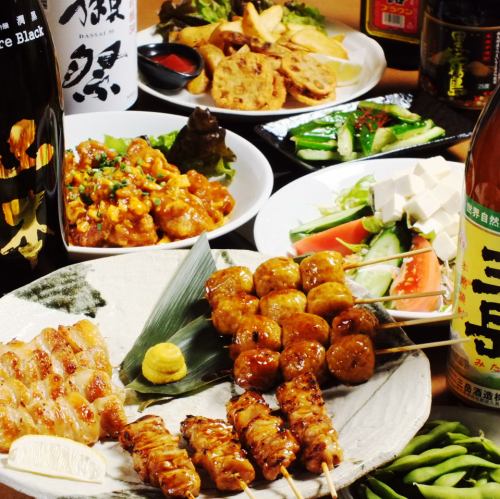 焼き鳥各種142円(税込)～