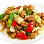 鶏肉の四川風ピリ辛炒め