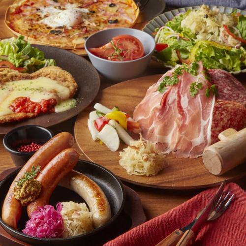 本格ドイツ料理を味わえる