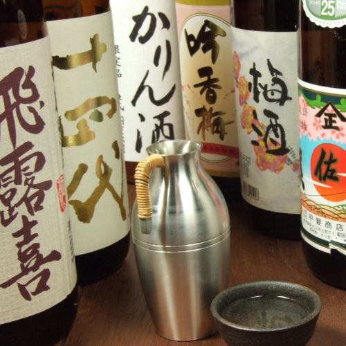 通の方も喜ぶ焼酎・日本酒