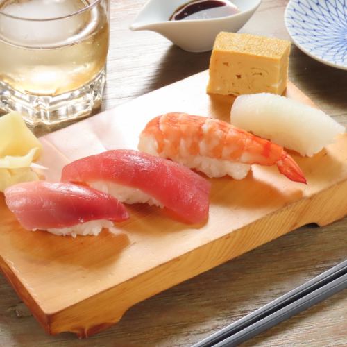 新鮮なお寿司が食べられる