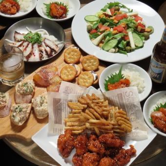 飲み放題2時間付きパーティープラン　5000円コース