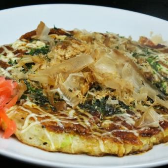 Yam cabbage okonomiyaki