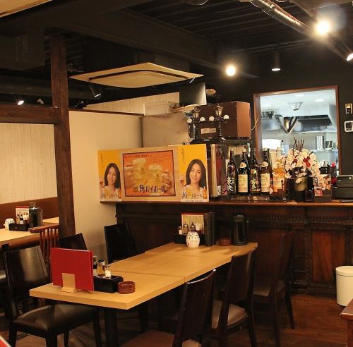 女性でも入りやすい雰囲気の店内は、プチ同窓会や、ママ会、女子会など気軽にご利用いただます。お手軽なものから本格的ななコース、またはゆっくり楽しみたい方は3時間コースなど豊富にご用意しております♪