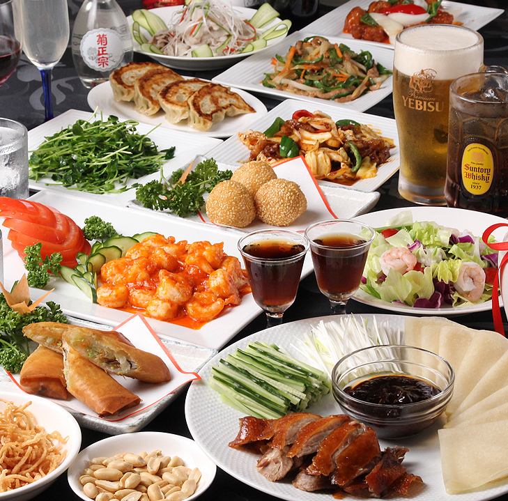 『本格中華料理80品食べ＆飲み放題コース』2時間⇒3806円(税込)