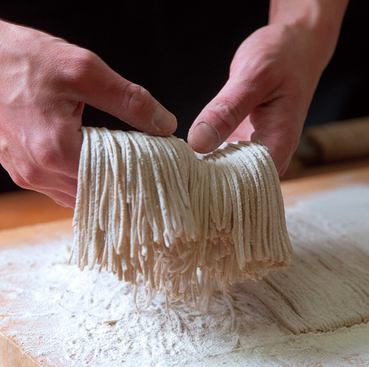 本格的な手打ち蕎麦を堪能