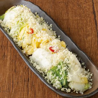 白菜漬け山わさび