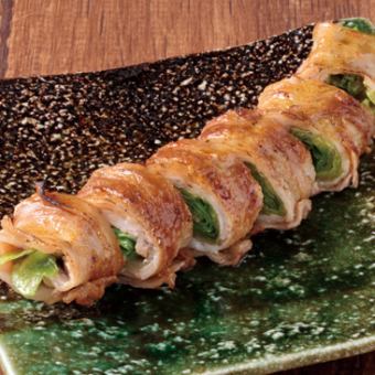 レタスの肉巻き
