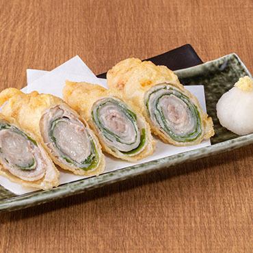 豚しそ天