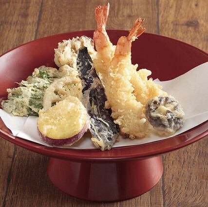 揚げたての『天ぷら』もお楽しみください