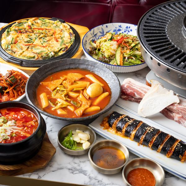 絶品韓国料理！肉料理から一品料理、お鍋も！昨年11月お客様の要望にお応えしてコースのご用意も開始★
