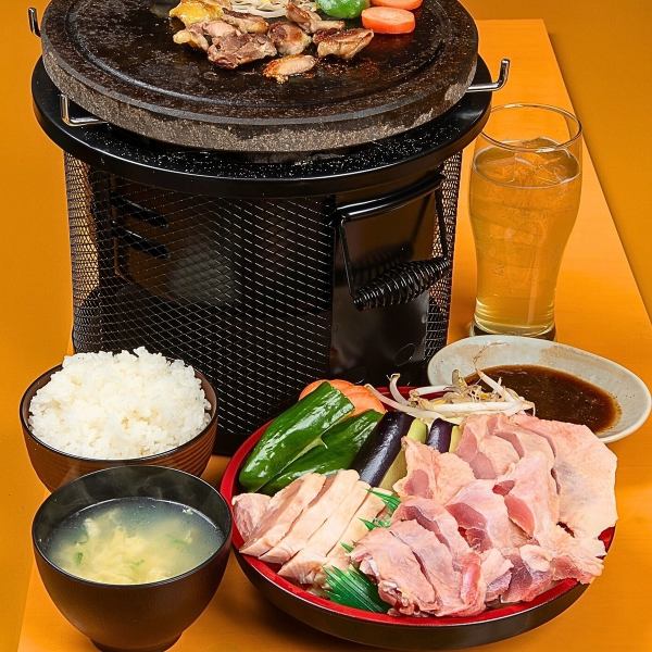 ≪九州産の若鶏・親鶏2種盛★≫ 瑞鶏ランチ ￥1,280（税込）～