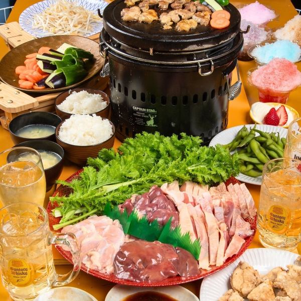 ≪九州産の若鶏・親鶏6種盛★≫ 瑞鶏ディナー ￥2,980（税込）～