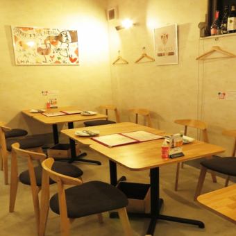 [Authentic Italian in a fashionable store] 4 minutes walk from Sanyo Himeji Station! Convenient for returning from shopping or work because it is near the station ◎ You can enjoy authentic Italian in a simple and cute store where you can feel the warmth of wood ♪ For children We also have chairs, so feel free to talk to us ◎