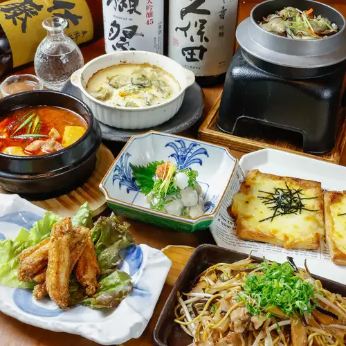 季節毎の旬の食材を使用したおすすめメニューとエビス自慢の鉄板料理