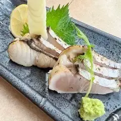 鰆お造り/塩たたき