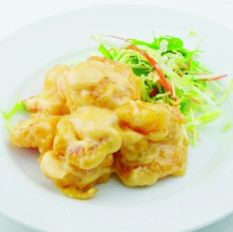 海老のマヨネーズ和え